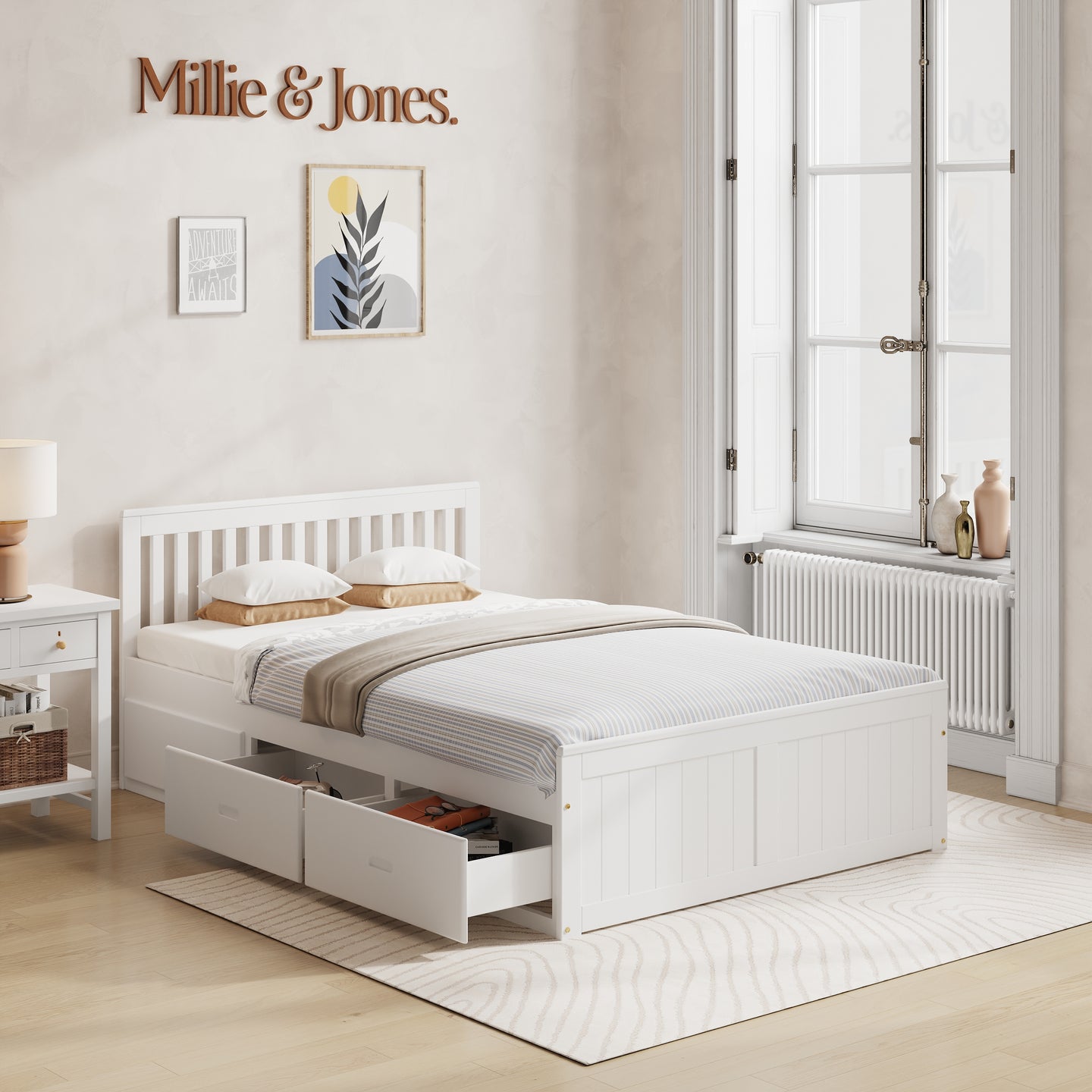 Elwood Small Double Storage Bed